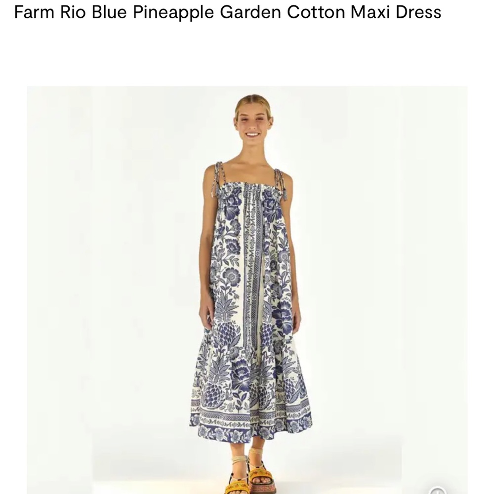 Farm Rio Maxi Dress Women’s Medium